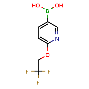 (6-(2,2,2-trifluoroethoxy)pyridin-3-yl)boronic acid
