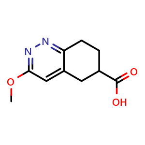 3-methoxy-5,6,7,8-tetrahydrocinnoline-6-carboxylic acid