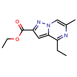 ethyl 4-ethyl-6-methylpyrazolo[1,5-a]pyrazine-2-carboxylate