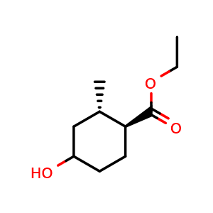 ethyl (1S,2S)-rel-4-hydroxy-2-methyl-cyclohexanecarboxylate