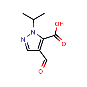 4-formyl-1-(propan-2-yl)-1H-pyrazole-5-carboxylic acid