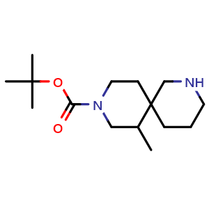 tert-butyl 7-methyl-2,9-diazaspiro[5.5]undecane-9-carboxylate