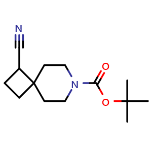 tert-butyl 1-cyano-7-azaspiro[3.5]nonane-7-carboxylate