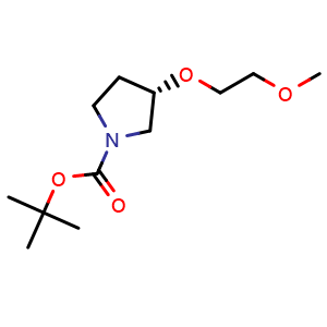 tert-butyl (3S)-3-(2-methoxyethoxy)pyrrolidine-1-carboxylate