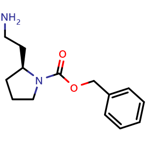 benzyl (2S)-2-(2-aminoethyl)pyrrolidine-1-carboxylate