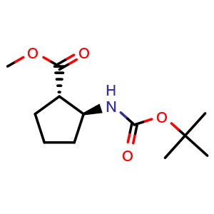 methyl (1S,2S)-2-(tert-butoxycarbonylamino)cyclopentanecarboxylate