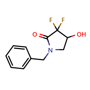 1-benzyl-3,3-difluoro-4-hydroxypyrrolidin-2-one
