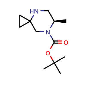 tert-butyl (6R)-6-methyl-4,7-diazaspiro[2.5]octane-7-carboxylate