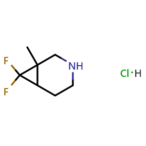 7,7-difluoro-1-methyl-3-azabicyclo[4.1.0]heptane hydrochloride