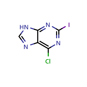 6-chloro-2-iodo-9H-purine