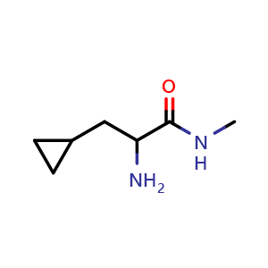 2-amino-3-cyclopropyl-N-methylpropanamide