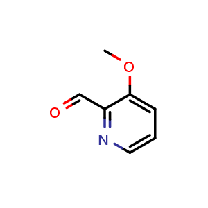 Chemical structure of 3-methoxypyridine-2-carbaldehyde , CAS 1849-53-2, AChemBlock S77961