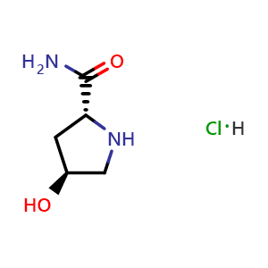 (2R,4S)-4-hydroxypyrrolidine-2-carboxamide hydrochloride