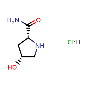 (2R,4R)-4-hydroxypyrrolidine-2-carboxamide hydrochloride
