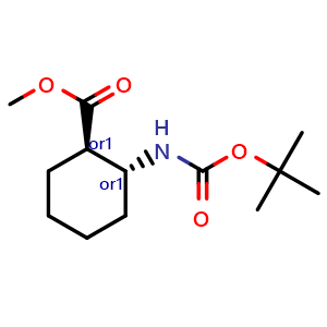 methyl trans-2-(tert-butoxycarbonylamino)cyclohexanecarboxylate