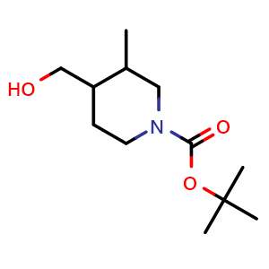 tert-butyl 4-(hydroxymethyl)-3-methylpiperidine-1-carboxylate