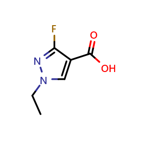 1-ethyl-3-fluoro-1H-pyrazole-4-carboxylic acid