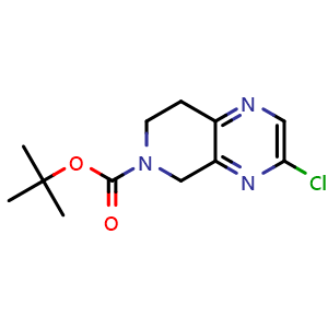 tert-butyl 3-chloro-7,8-dihydro-5H-pyrido[3,4-b]pyrazine-6-carboxylate