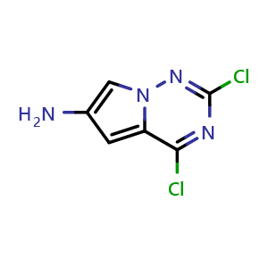 2,4-dichloropyrrolo[2,1-f][1,2,4]triazin-6-amine