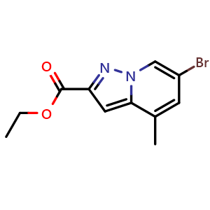 ethyl 6-bromo-4-methyl-pyrazolo[1,5-a]pyridine-2-carboxylate