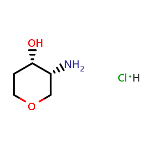 (3R,4S)-3-aminotetrahydropyran-4-ol;hydrochloride