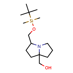 [3-[[tert-butyl(dimethyl)silyl]oxymethyl]-1,2,3,5,6,7-hexahydropyrrolizin-8-yl]methanol