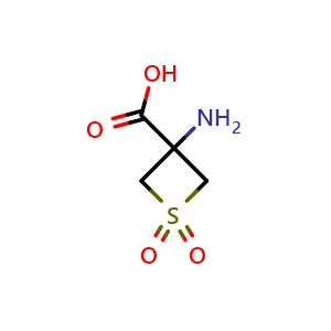 3-amino-1,1-dioxo-thietane-3-carboxylic acid