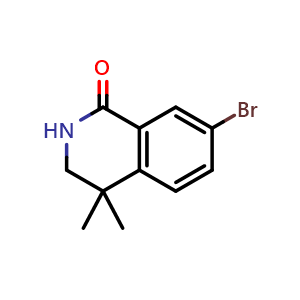 7-bromo-4,4-dimethyl-1,2,3,4-tetrahydroisoquinolin-1-one