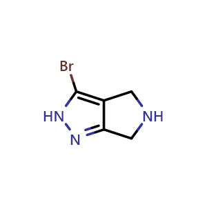 3-bromo-2,4,5,6-tetrahydropyrrolo[3,4-c]pyrazole