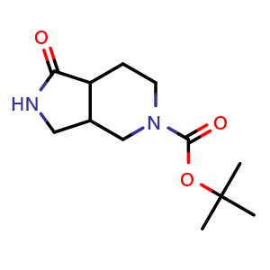 tert-butyl 1-oxo-3,3a,4,6,7,7a-hexahydro-2H-pyrrolo[3,4-c]pyridine-5-carboxylate