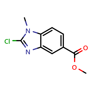 methyl 2-chloro-1-methyl-benzimidazole-5-carboxylate