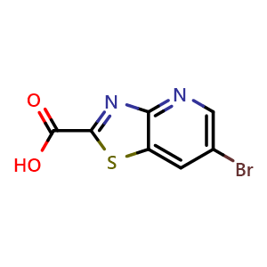 6-bromo-[1,3]thiazolo[4,5-b]pyridine-2-carboxylic acid