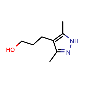 3-(3,5-dimethyl-1H-pyrazol-4-yl)propan-1-ol