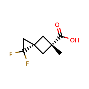 cis-2,2-difluoro-5-methyl-spiro[2.3]hexane-5-carboxylic acid