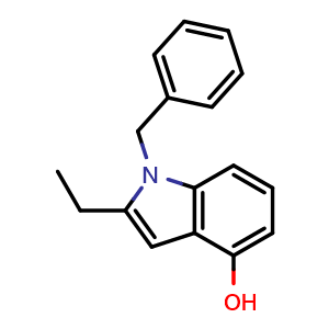 1-benzyl-2-ethyl-1H-indol-4-ol