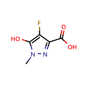 4-fluoro-5-hydroxy-1-methyl-1H-pyrazole-3-carboxylic acid