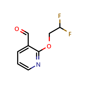 2-(2,2-difluoroethoxy)pyridine-3-carbaldehyde