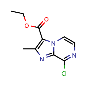 ethyl 8-chloro-2-methylimidazo[1,2-a]pyrazine-3-carboxylate