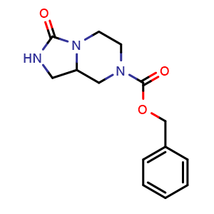 benzyl 3-oxo-octahydroimidazolidino[1,5-a]piperazine-7-carboxylate
