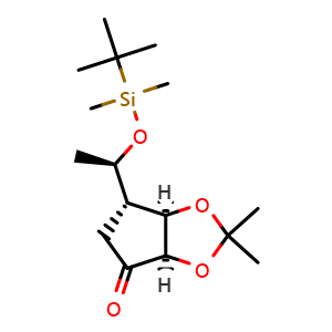 (3aR,6S,6aR)-6-[(1R)-1-[(tert-butyldimethylsilyl)oxy]ethyl]-2,2-dimethyl-hexahydrocyclopenta[d][1,3]dioxol-4-one