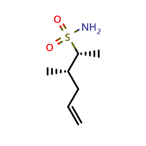 (2R,3S)-3-methylhex-5-ene-2-sulfonamide