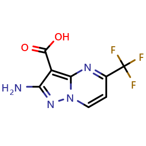 2-amino-5-(trifluoromethyl)pyrazolo[1,5-a]pyrimidine-3-carboxylic acid