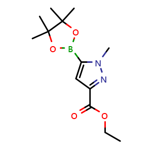 ethyl 1-methyl-5-(tetramethyl-1,3,2-dioxaborolan-2-yl)-1H-pyrazole-3-carboxylate