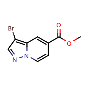 methyl 3-bromopyrazolo[1,5-a]pyridine-5-carboxylate