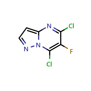 5,7-dichloro-6-fluoropyrazolo[1,5-a]pyrimidine