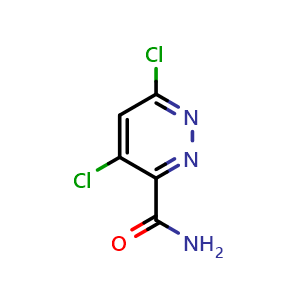 4,6-dichloropyridazine-3-carboxamide