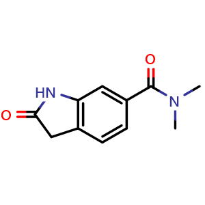 N,N-dimethyl-2-oxo-2,3-dihydro-1H-indole-6-carboxamide