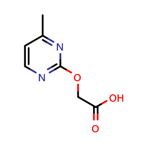 2-[(4-methylpyrimidin-2-yl)oxy]acetic acid