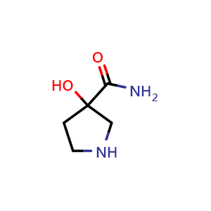 3-hydroxypyrrolidine-3-carboxamide