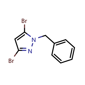 1-benzyl-3,5-dibromo-1H-pyrazole